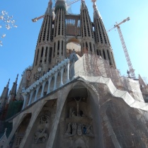 Sagrada Familia - never seen without cranes