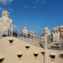 roof of La Pedrera